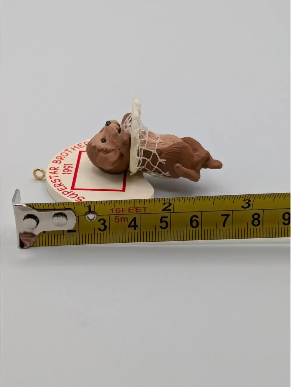 Hallmark Keepsake Superstar Brother 1991, Vintage Christmas Ornament